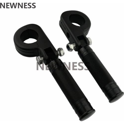 Motorcycle Pegs Highway Engine Crash Bar Guard Clamp 32MM 38MM Foot Peg Footrests Mount For Harley Chopper Bobber Custom