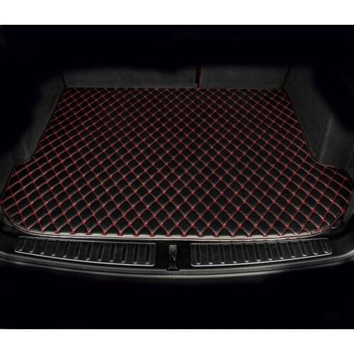Car Trunk mats for Mercedes Benz M ML GLE class W164 W166 250 300 320 350 400 450 500 550 rugs car styling carpet