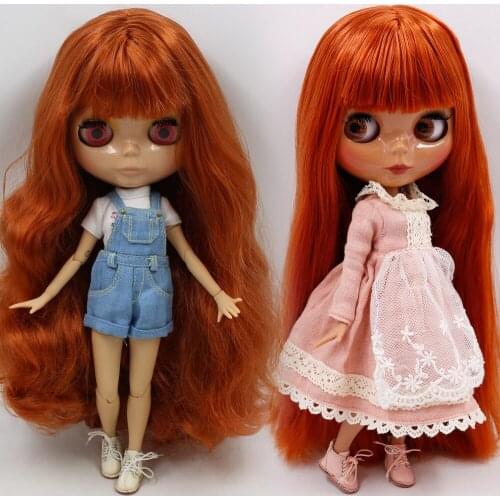ICY DBS Blyth Doll Serires No.1207 Ginger hair JOINT body dark and tan skin 1/6 BJD ob24 anime girl