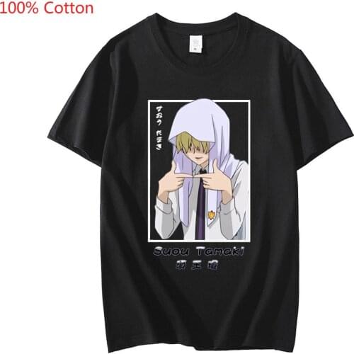 Hot Anime Cute Tamaki Suou Print T-Shirt Harajuku Ouran High School Host Club Women Men Cotton Anime Clothe T Shirt Casual Sytle