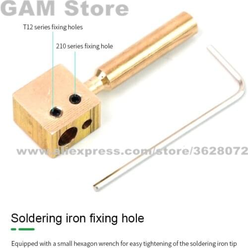 RL-067 RELIFE Mini Solder Heating Platform For Quick JBC 936 210 T12 Removable Desoldering Electric Weld Iron Pure Copper 3in1