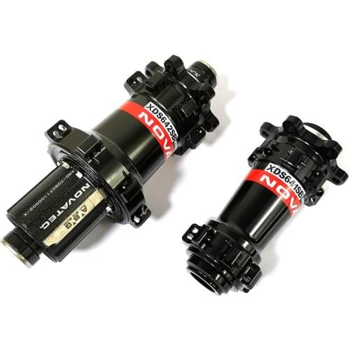 Novatec XDS641SB XDS642SB MTB XC AM 28H mountain hubs disc 6 bolt HG ABG 8-11s front QR×100mm 12×100mm 15×100mm rear 12×142mm