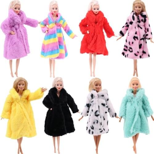 Doll Clothes, 11 Styles For Russian DIY Birthday Girls Handmade Barbied Fashion Clothes Baby Girls Christmas Gifts Children Toys