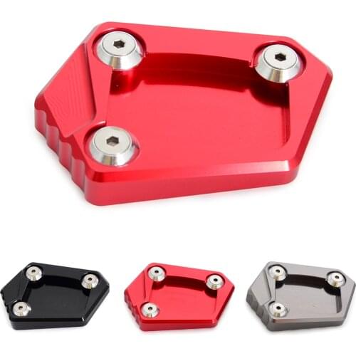 Kickstand Support Plate Foot Side Stand Extension Pad For Honda CBR 250R 300R 500R 600RR 250F 600F 650F CB 400 500F/X NC 700S/X