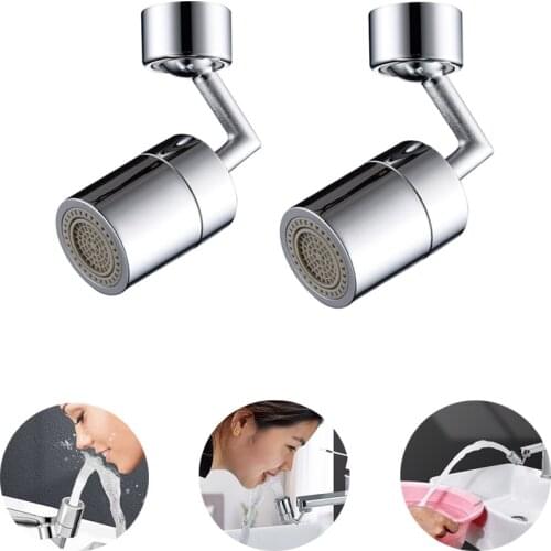 Universal Splash-proof Filter Faucet 720° Rotate Kitchen Faucet Aerator Water Tap Nozzle Bubbler Water Saving Faucet Filter