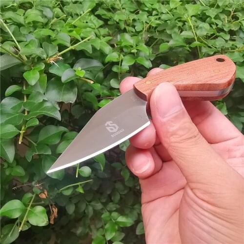 Military Tactical Knives Fulltang Fixed Blade Self-Defense Fighting Knife for Camping Hunting Survival Outdoor Activities Mens