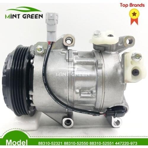 For toyota air compressor For Toyota Yaris 05-10 Vitz Sienta 2003 Scion XA 88310-52320 88310-52321 88310-52550 88310-52551