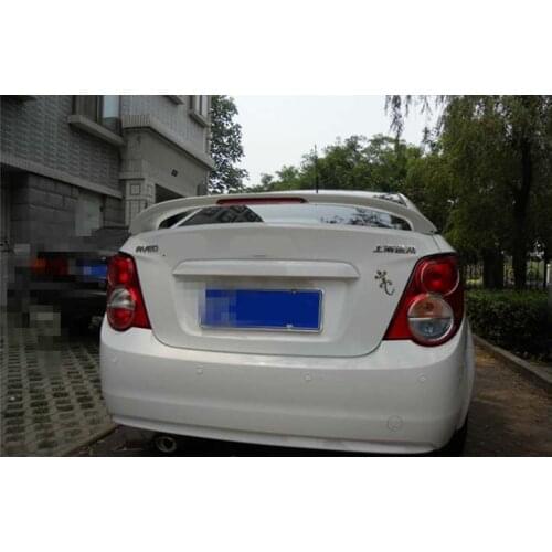 Factory Style Spoiler Wing ABS for 2011-2015 Chevy Aveo 4DR Sedan Spoilers LED Light Wing