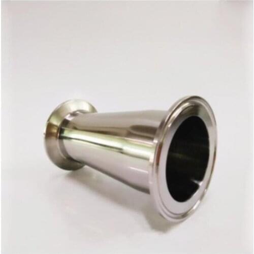108mm 4.25" to 76mm Pipe OD 4" to 3" Tri Clamp Reducer SUS 304 Stainless Sanitary Pipe Fitting Homebrew