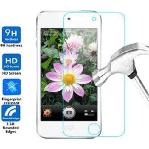 2.5D Tempered Glass For Apple iPod Touch 5 6 7 9H High Quality Protective Film Screen Protector For Apple iPod Touch 5 6 7