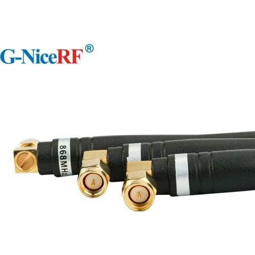 4pcs/lot SW868-WT100 868MHz Gain 3.0 dBi Rubber Antenna with Male SMA head for wireless module