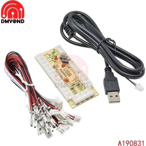 Arcade Diva Arcade Retro Arcade Game Controller Plate Zero Delay USB Arcade Joystick Circuit Board for Raspberry Pi Arcade Kit