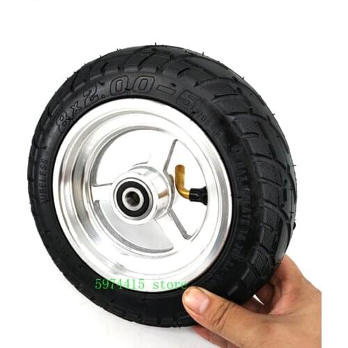 8x2.00-5 Tubeless Tire Wheel Tyre 8X2.00-5 wheel hub For Kugoo S1 S2 S3 C3 MINI Electric BIKE