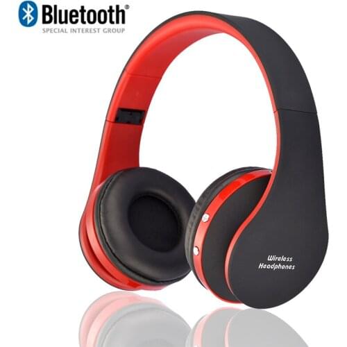 Bluetooth wireless game headphone stereo foldable headphone with microphone hands free MP3 player sports headphone