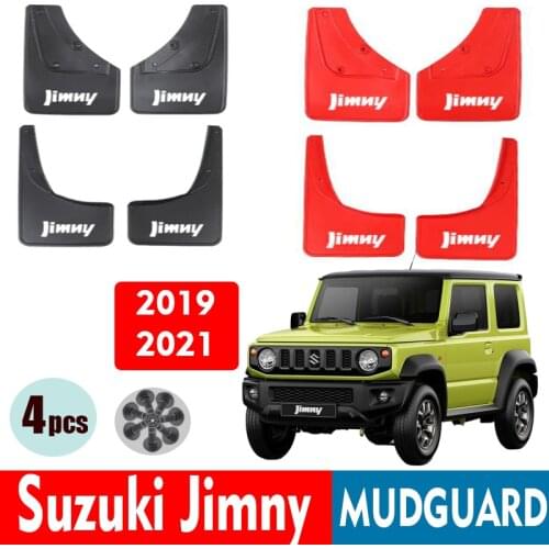 FOR Suzuki Jimny 2019 2020 2021 Mudguards Splash Mud Flap Guard Fender Car Accessories Auto Styline Mudflaps Front Rear 4pcs