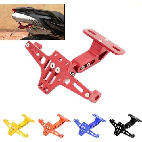 Motorcycle Rear License Plate Mount Holder and Turn Signal Light For Honda For Kawasaki Z750 Z800 For YAMAHA MT07 MT09 MT10 R1 3