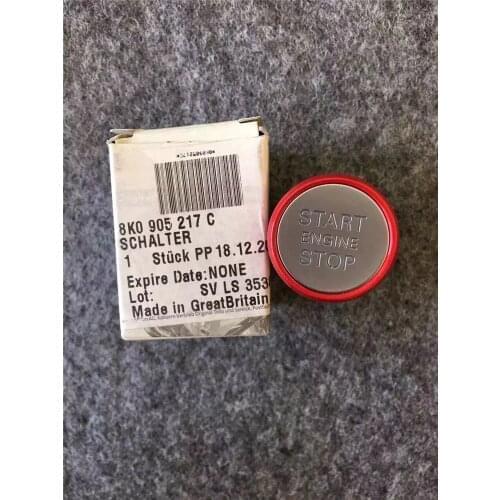 For Audi A4 B8 A5 Q5 switch key to start a START ENGINE STOP switch 8K0 905 217 C