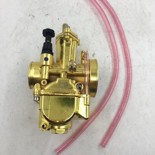 SherryBerg Carburetor carb CARB Golden color 28mm PWK Carburetor 2T ATV Quads Dinli AEON Apex Polaris carb 28PWK replace MIKUNI