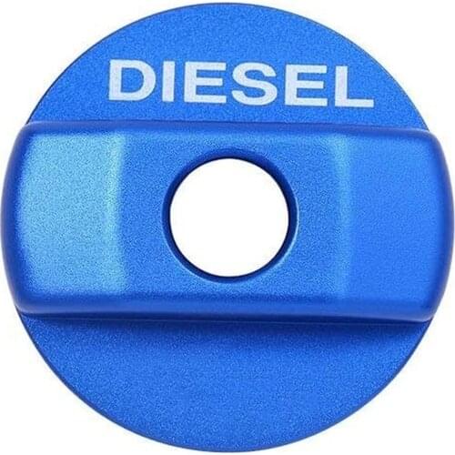 ABS Diesel Fuel Tank Cap Cover Trim 1pc For Land Rover Defender 90/110 2015-2016