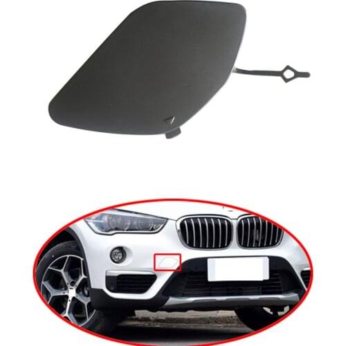 For BMW X1 F48 F49 Car Front Bumper Trailer Cover Tow Hook Lid Traction Hood Towing Trim Cap Plate Garnish Housing Shell
