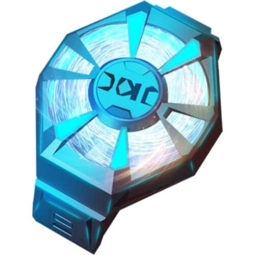 The New Portable Cooling Artifact Mobile Phone Radiator Back Clip Cold Wind Mini Cooling Fan (Suitable for Most Mobile Devices)