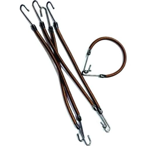 New High Quality 5pcs Fashion Rubber Bands Hooks Hair Styling Ponytail Hooks Holder Bungee Bands Hair Ties Hair Accessories