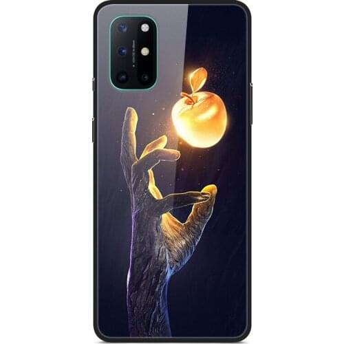 Glass Case For Oneplus 8T Phone Case Phone Cover Phone Shell Back Bumper Series 3