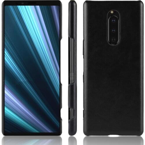 Ultra Slim Cases For Sony Xperia XZ4 Case Litchi Skin Pattern PU Leather and PC Book Cover For Sony Xperia XZ4 Phone Case 6.5"