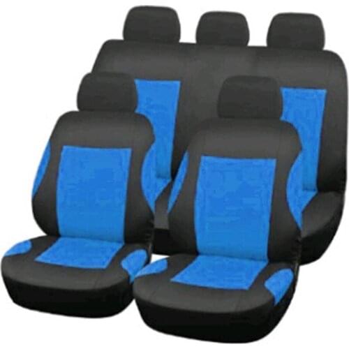 High Quality Car Seat Covers Universal Fit Polyester 3MM Composite Sponge Car Styling lada car cases seat cover accessories