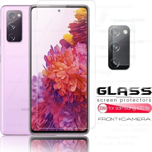 Samung s 20 fe glass camera lens protective cover for samsung galaxy s20fe s20 fe fan endition 4g/5g screen protector film 6.5