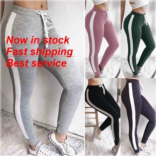 Women Sport Yoga Slim Gym Fitness Pants Jumpsuit Athletic Clothes Leggings Running Pants