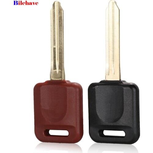Bilchave 50Pcs Replacement No Chip Remote Car Key Shell Case For Nissan Maxima Frontier For Mercedes Fob With Blade Chip slot