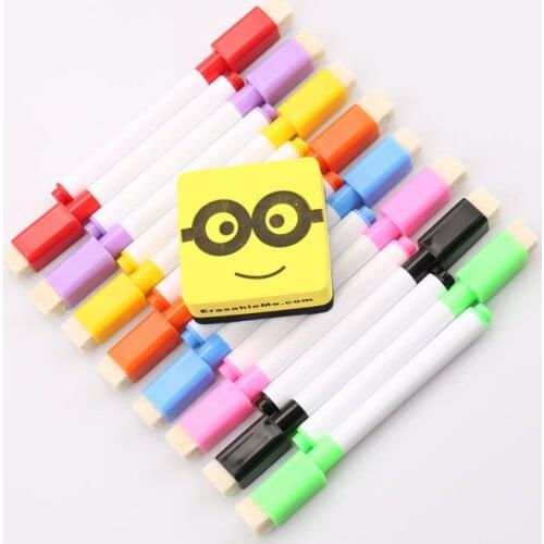 8color/set Whiteboard Marker Dry Erase Pen Colors White Board Office FINE TIP