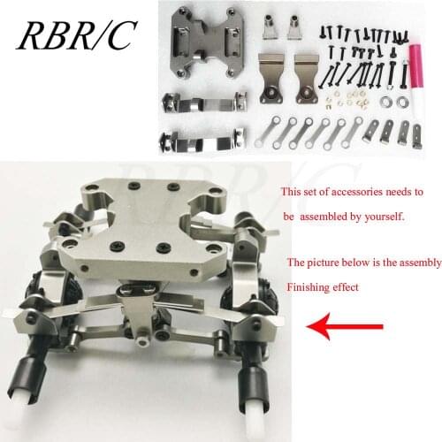 RBR/C Metal Seesaw Accessories DIY Upgrade Modified Model Toy For WPL B16 B36 6WD Off-Road Climbing Drift RC Remote Control Car