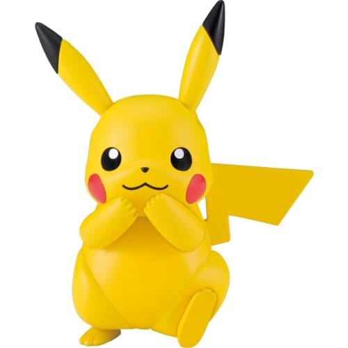 BANDAI Pokemon Action Figure Evolution Series 41 Pikachu Assembled Movable Model