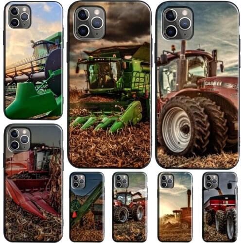Catching Corn Evening Harvest Bean Harvest TPU Case For iPhone 11 Pro Max XR X XS Max 6S 8 7 Plus SE 2020 12 Pro Max mini Cover