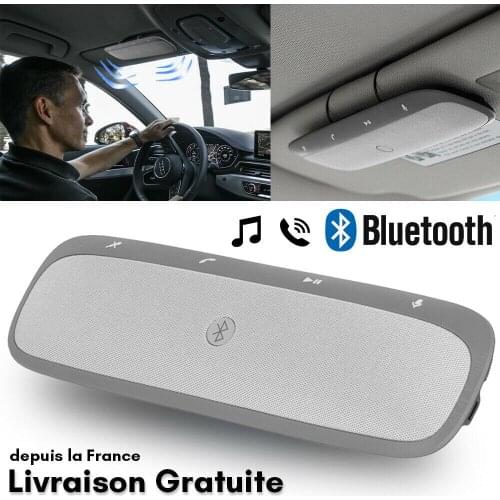 Hands free kit car speaker Bluetooth wireless speaker sunshade