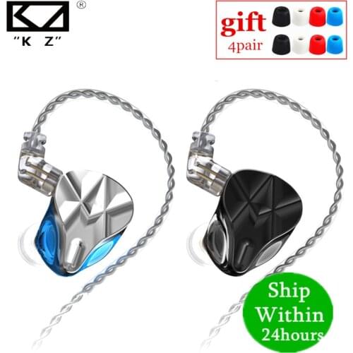KZ ASF 5BA 10 Balanced Armature Driver HIFI In Ear Earphone DJ Monitor Earbud Noise Cancelling Headset KZ ZSX ZAX ASX SA08 AS16