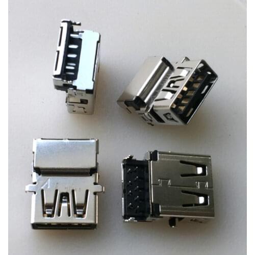 New original notebook USB 3.0 socket socket socket connector black rubber core high quality