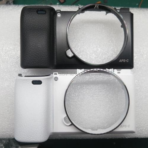 New A6000 front shell cover case with hand grip rubber FOR Sony ILCE6000
