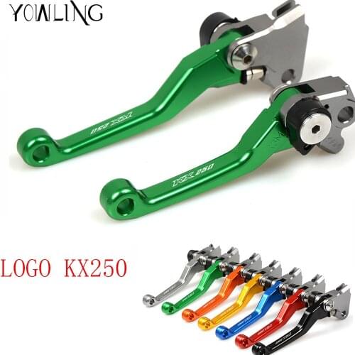 Pivot dirt Bike Brake Clutch Lever Handle For Kawasaki KX250 2000 2001 2002 2003 2004 2005 2006 2007 2008 2009 Brake Lever KX250