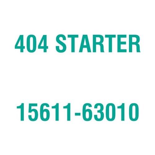 For Kubota 15611-63010 404 STARTER