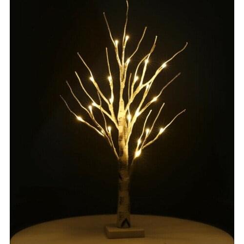 LED Willow Branch Lamp Battery Powered Natural Tall Vase Filler Willow Twig Lighted Branch For Home Decoration 60CM