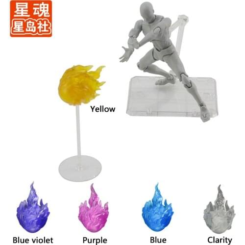Tamashii Impact EFFECT Dragon SHF Ball Spirit Bomb Turtler Qigong Kamen Rider SHF Action Figure Fire Scenes Toys Accessories
