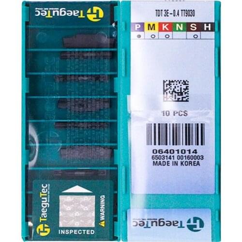 TDT3E-0.4 TT9080 100% Original TAEGUTEC carbide insert with the best quality 10pcs/lot free shipping