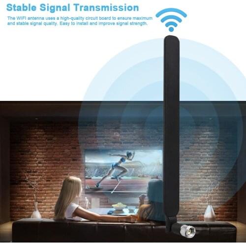 WIFI 4G Wireless Antenna 9dBi Dual Band Omnidirectional Antenna with SMA Male Connector Wireless Network Router