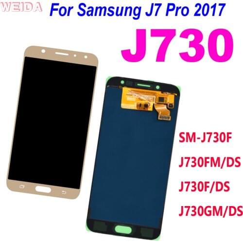 5.5" for Samsung Galaxy J7 Pro 2017 J730 SM-J730F J730FM/DS J730F/DS LCD Display Touch Screen Digitizer Assembly for J730 LCD