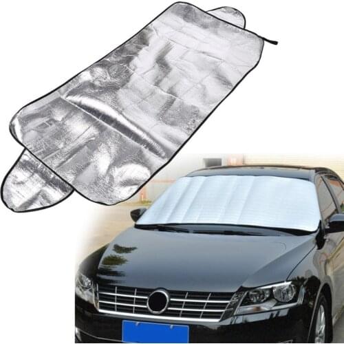 Winter Car Windshield Snow Ice Shield Cover Front Window Windscreen Sunshade Covers Guard Protector