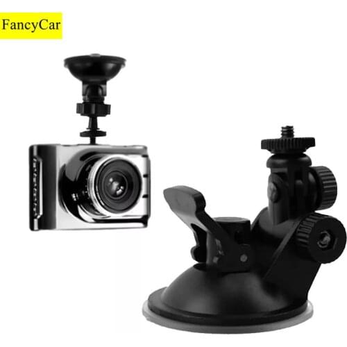 1 Pc Mini 360 Degree Car Driving Recorder Mount Bracket Screw Connector Rack Black Gps Suckerholder For Car Interior Accessories