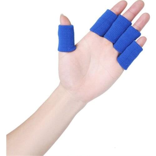10Pcs Basketball Finger Protector Basketball Finger Support half finger gloves basketball equipment